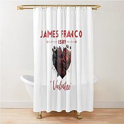 James Franco is My Valentine Shower Curtain