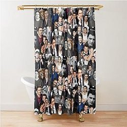 James Franco Collage Shower Curtain