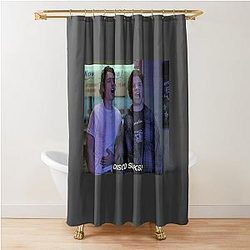 James Franco and Seth Rogen Freaks and Geeks Shower Curtain