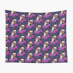 James Franco Glasses Art Tapestry