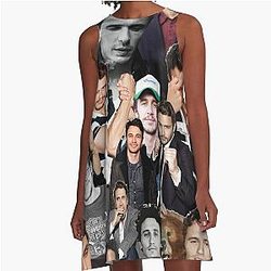 James Franco Collage Dress