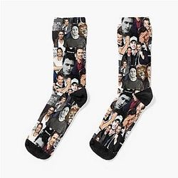 James Franco Collage Socks