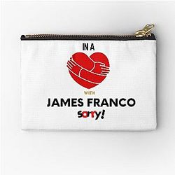 In a relationship with James Franco sorry zipper pouch