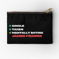 Mentally Dating James Franco Zipper Pouch