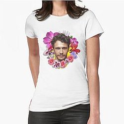 James Franco Floral T-Shirt