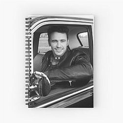 James Franco Spiral Notebook