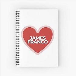 I Heart James Franco Notebook