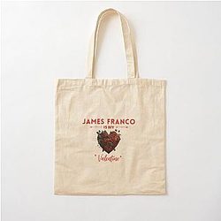 James Franco Is My Valentine Cotton Tote