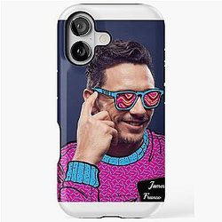 James Franco Glasses Art iPhone Tough Case
