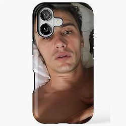 In Bed with James Franco iPhone Tough Case