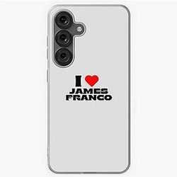 I love James Franco Black Fonts Samsung Galaxy Soft Case