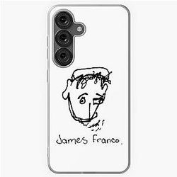 A Portrait of James Franco Samsung Galaxy Case
