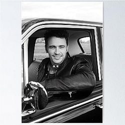 James Franco Car Poster