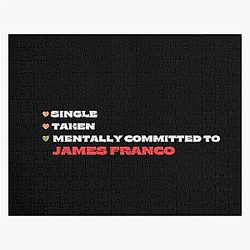 Mentally Committed To James Franco Jigsaw Puzzle