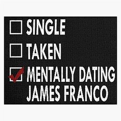 Mentally Dating James Franco Jigsaw Puzzle