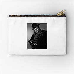 Dramatic Precision James Spader Zipper Pouches