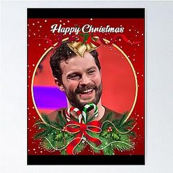Jamie Dornan Happy Christmas Poster