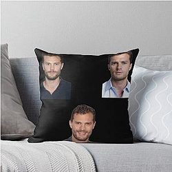 Jamie Dornan Throw Pillow