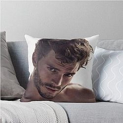 Jamie Dornan Art Throw Pillow