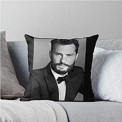 Jamie Dornan Throw Pillow