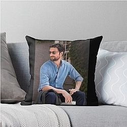 Jamie Dornan Art Throw Pillow