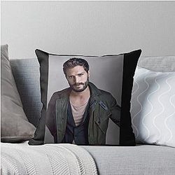 Jamie Dornan UK Art Throw Pillow