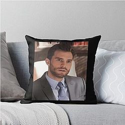 Jamie Dornan Art Throw Pillow