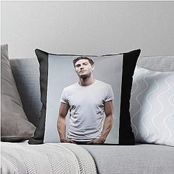 Jamie Dornan Art Throw Pillow