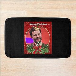 Jamie Dornan Happy Christmas Bath Mat
