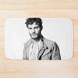 Jamie Dornan Poster Art for Fans Bath Mat