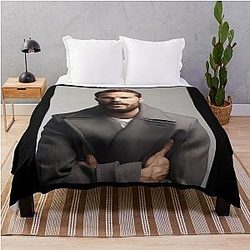 Jamie Dornan Art Throw Blanket