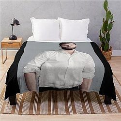 Jamie Dornan Art Throw Blanket
