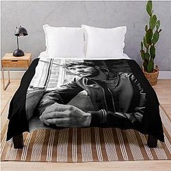 Jamie Dornan Art Throw Blanket