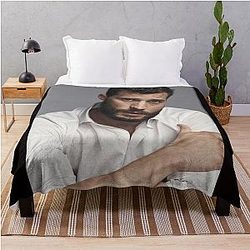 Jamie Dornan Album Throw Blanket