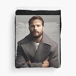 Jamie Dornan Art Duvet Cover