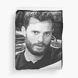 Jamie Dornan Poster Duvet Cover