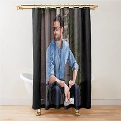 Jamie Dornan Art Shower Curtain