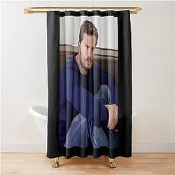 Jamie Dornan Shower Curtain