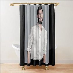 Jamie Dornan Art Shower Curtain