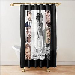 Jamie Dornan College Shower Curtain