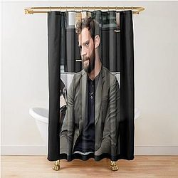 Jamie Dornan Art Shower Curtain