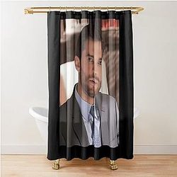 Jamie Dornan Art Shower Curtain