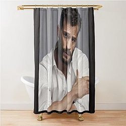 Jamie Dornan Album Shower Curtain