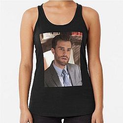 Jamie Dornan Art Racerback Tank
