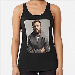 Jamie Dornan Art Racerback Tank Top
