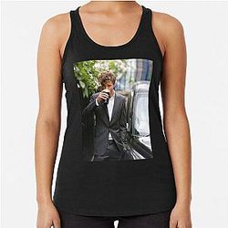 Jamie Dornan Art Racerback Tank