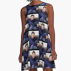 Jamie Dornan A-Line Dress