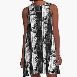 Jamie Dornan Art A-line Dress