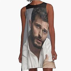 Jamie Dornan Album A-Line Dress