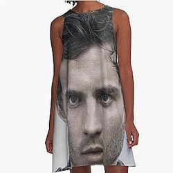 Jamie Dornan Poster A Line Dress